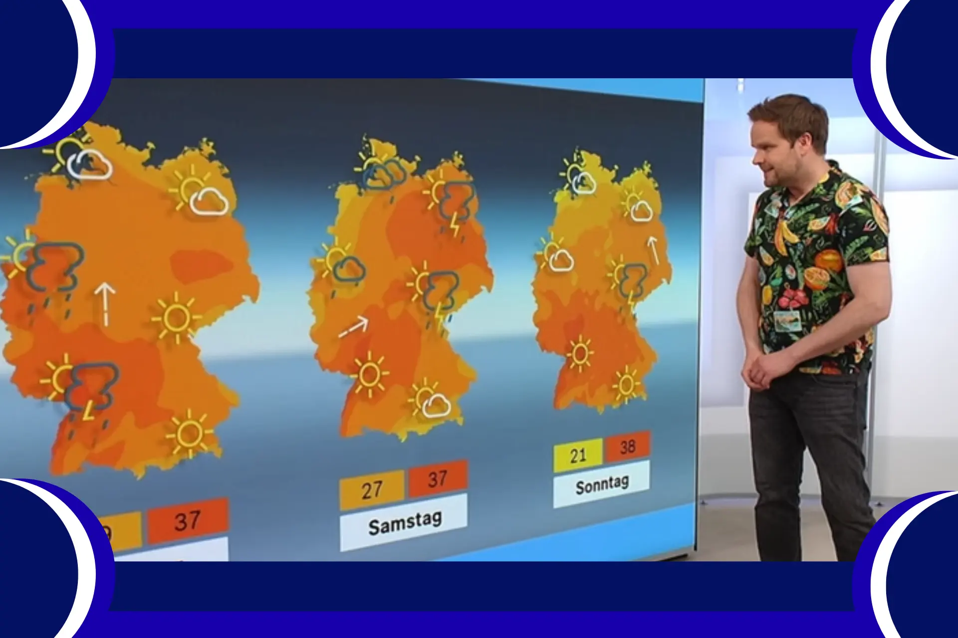 Extreme Hitze in Deutschland