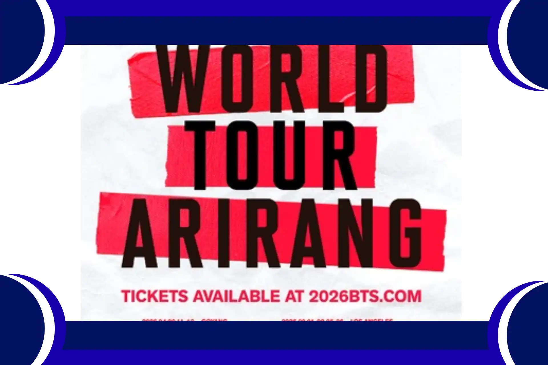 BTS Konzert Datum